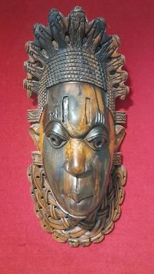 Hand-carved heritage mask